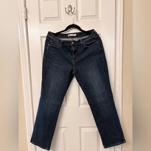 Levi's Classic Indigo 505 Straight Leg Jeans